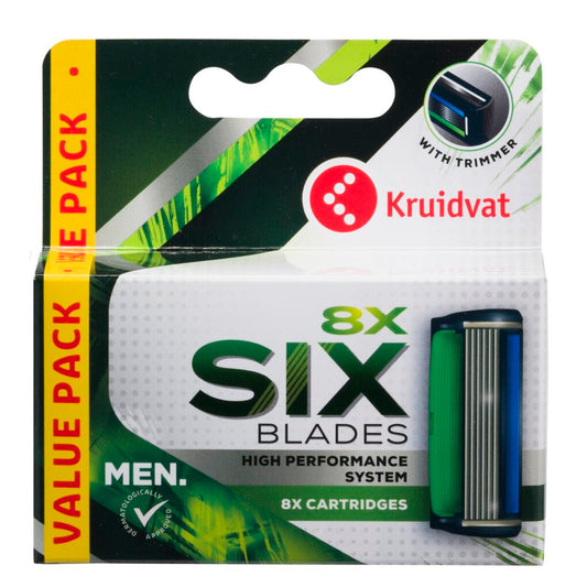 Kruidvat For Men Six Blades Scheermesjes