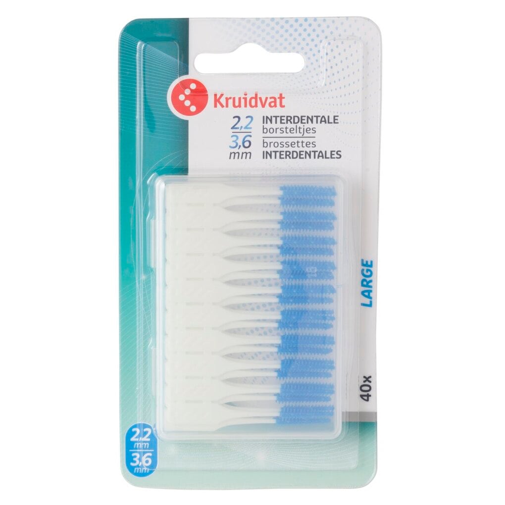 Kruidvat Soft Large 2,2-3,6mm Interdentale Borsteltjes