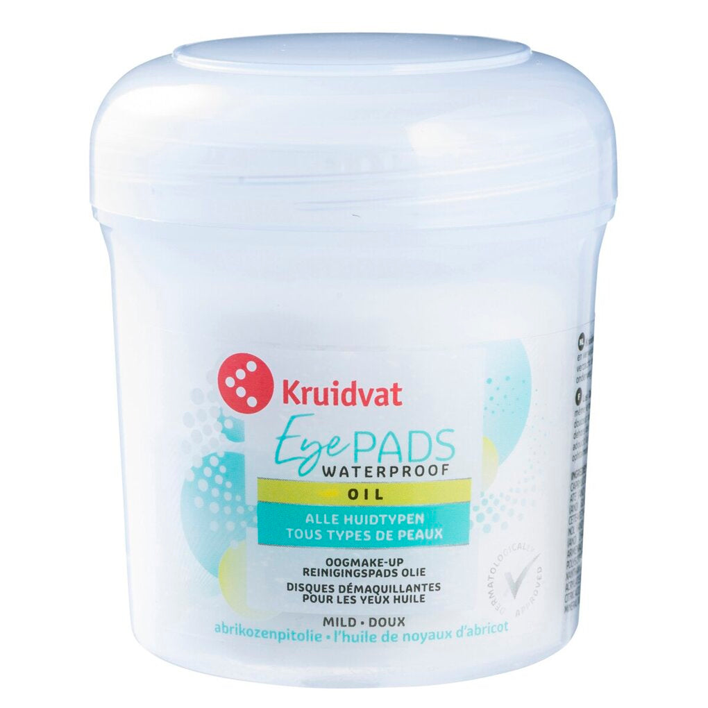 Kruidvat Cleansing Oil Oog Make-Up Remover Pads
