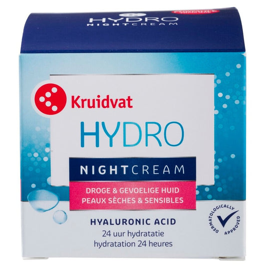 Kruidvat Hydrate Hyaluron Nachtcrème