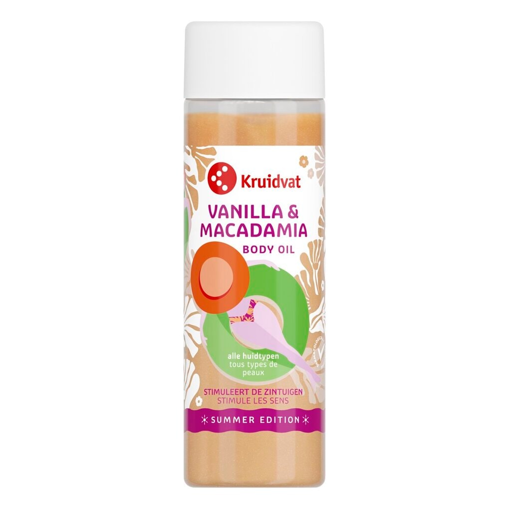 Kruidvat Vanilla & Macadamia Body Oil