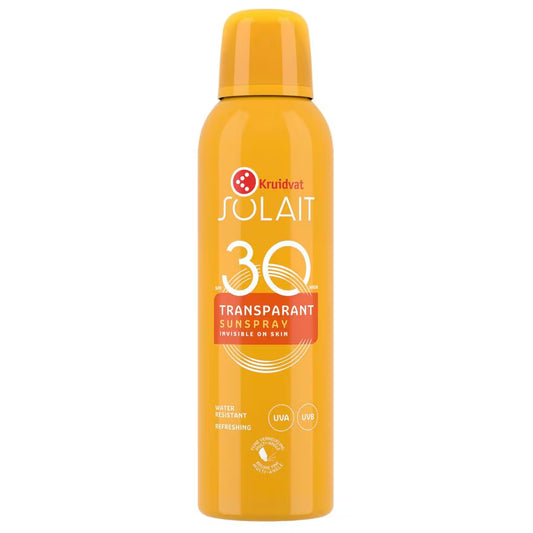 Kruidvat Solait Transparant SPF30 Refreshing Sunspray