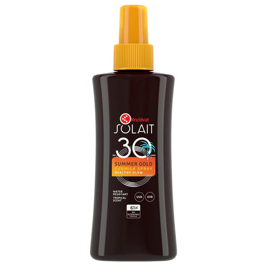 Kruidvat Solait Summer Gold SPF30 Sunmilkspray