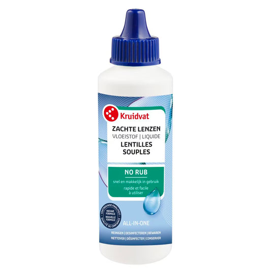 Kruidvat Opticare Zachte Lenzen All-In-One No Rub Lenzenvloeistof