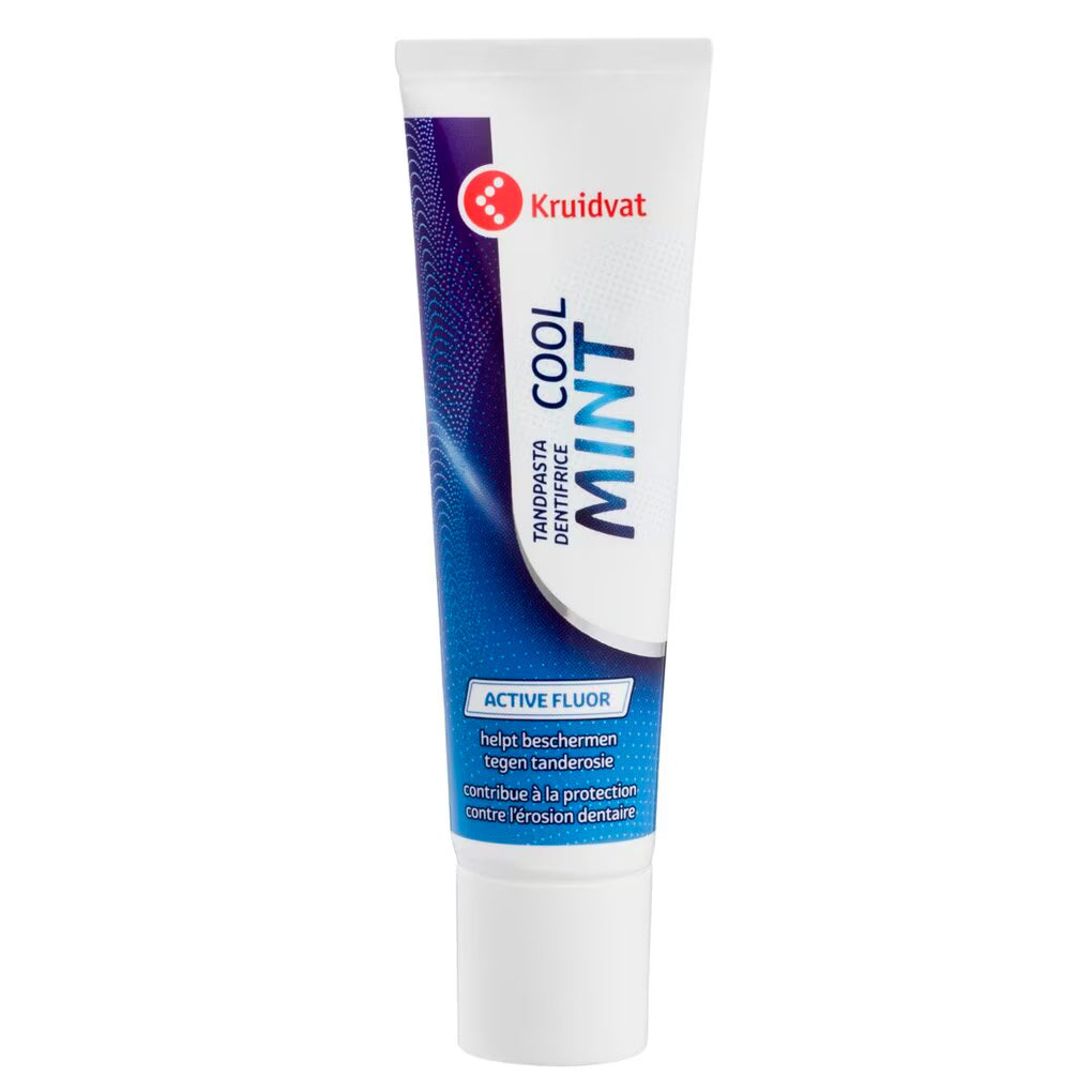 Kruidvat Ultradent Active Fluor Strong Mint Tandpasta