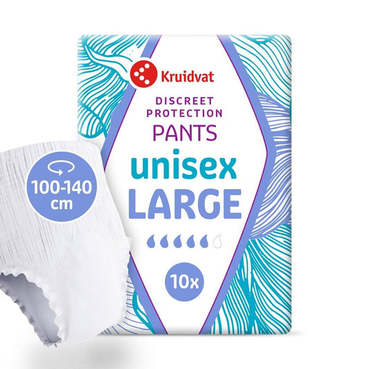 Kruidvat Discreet Protection Unisex Large Incontinentiebroekjes