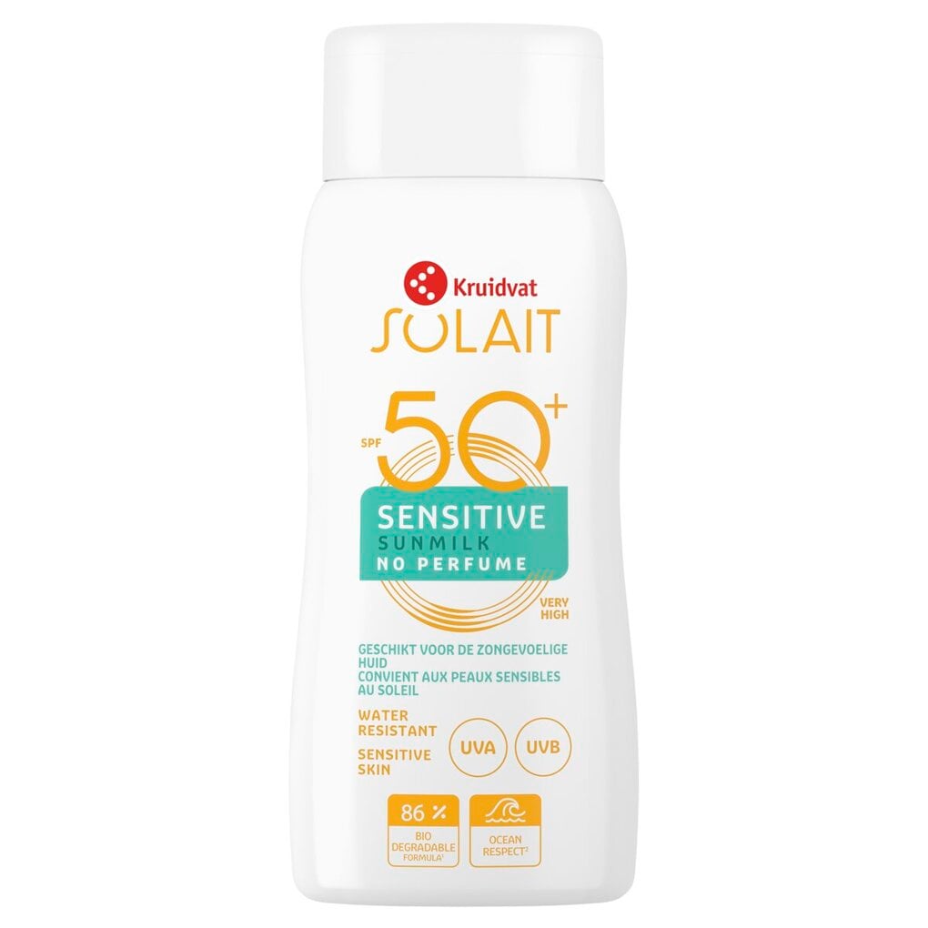 Kruidvat Solait Sensitive SPF50+ Sunmilk