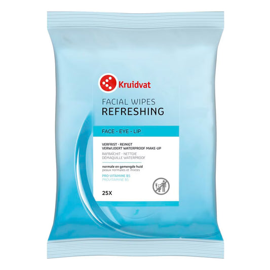 Kruidvat Refreshing Gezichtsreinigingsdoekjes