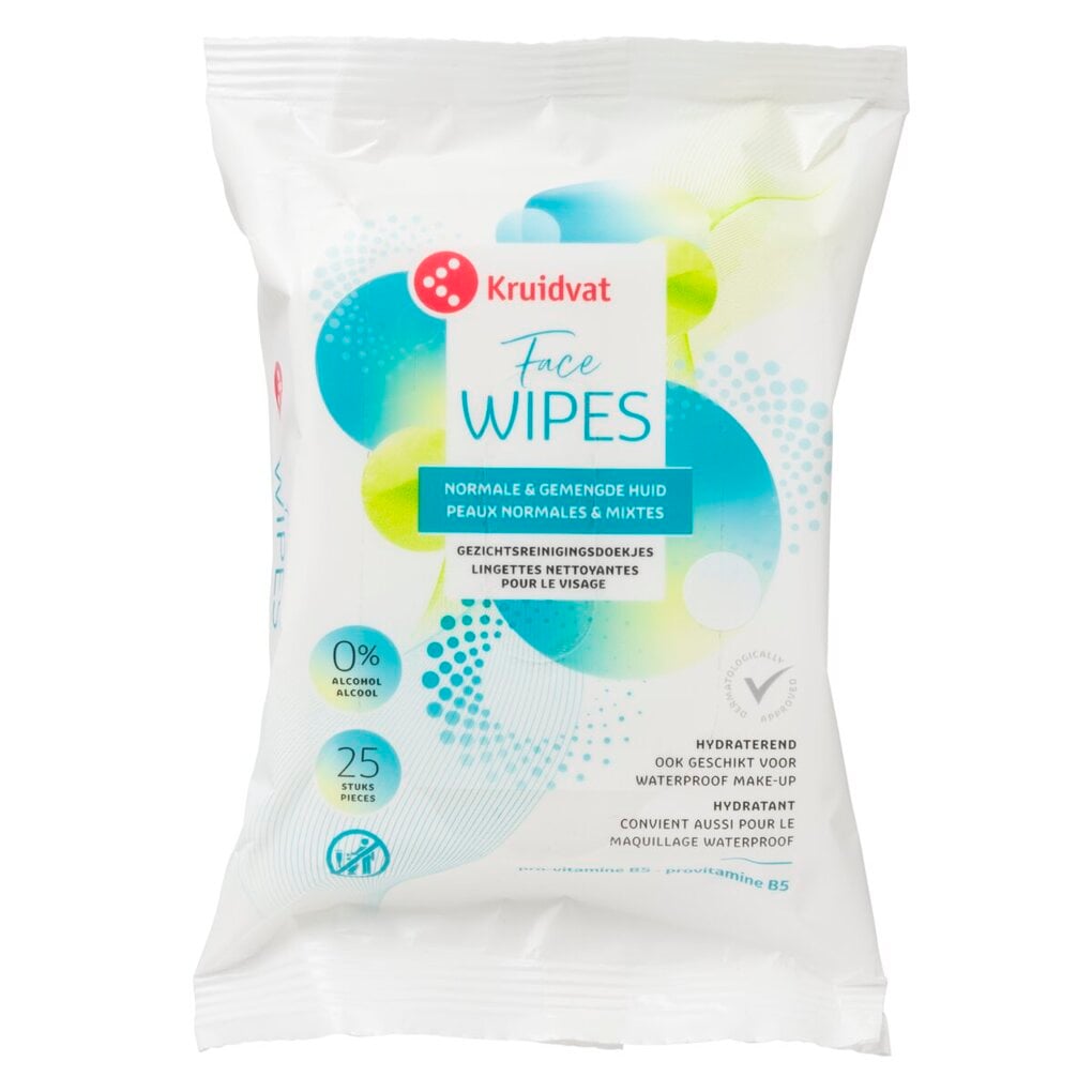 Kruidvat Refreshing Gezichtsreinigingsdoekjes