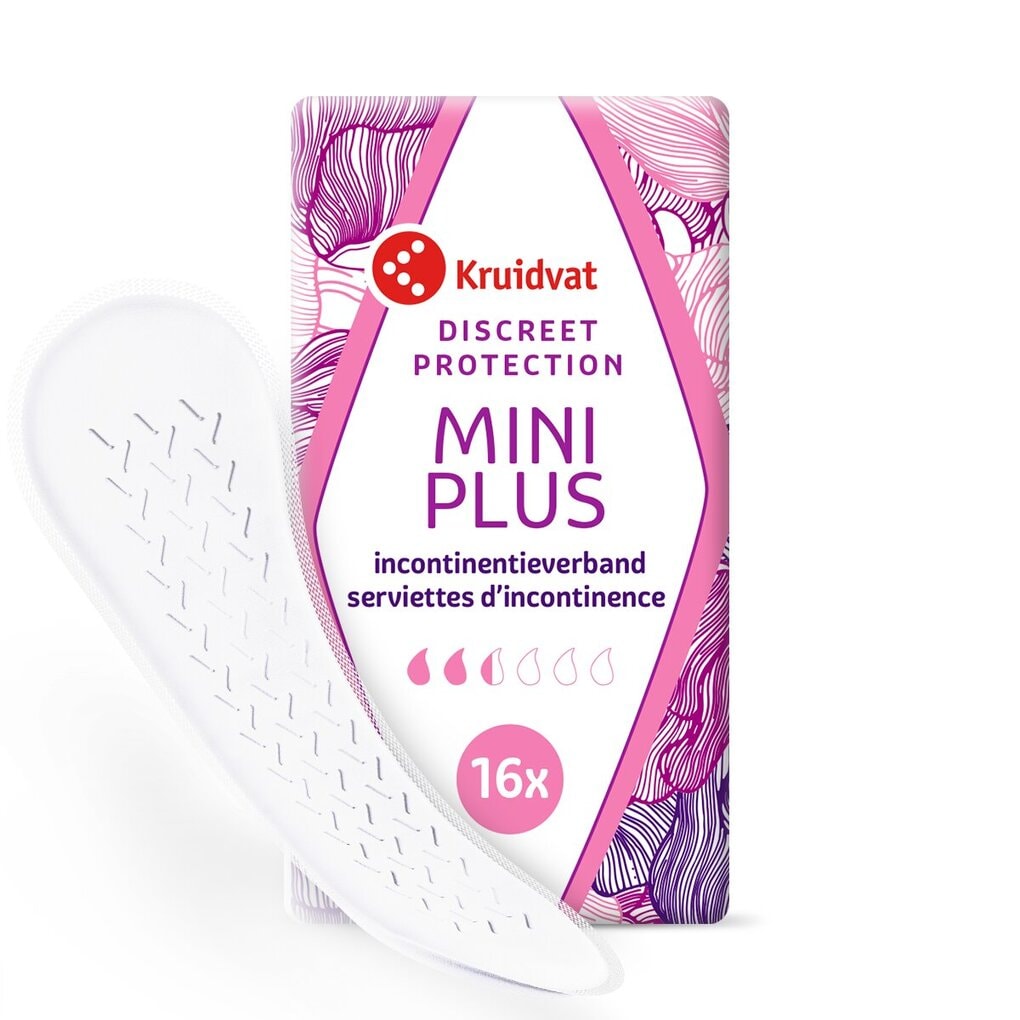 Kruidvat Discreet Protection Mini Plus Incontinentieverband