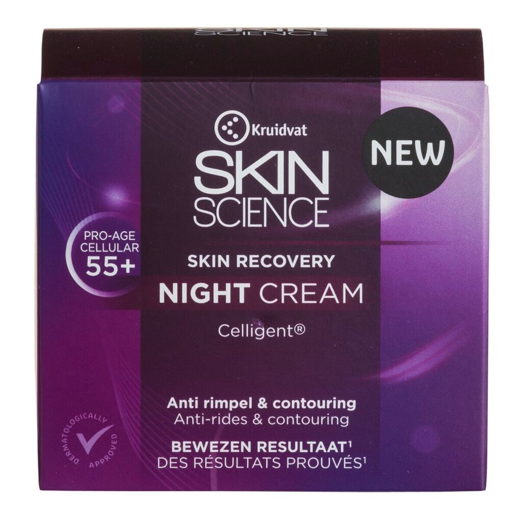 Kruidvat Skin Science Skin Recovery 55+ Night Cream