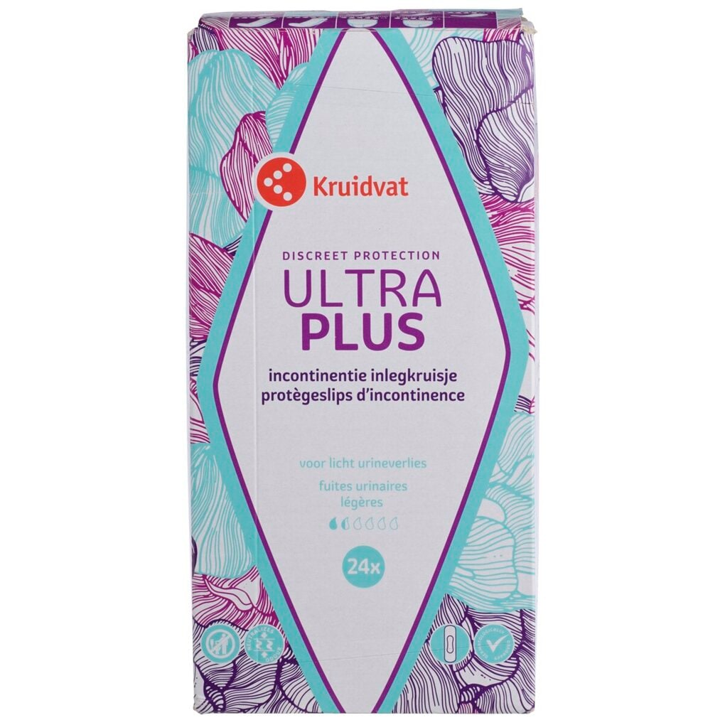 Kruidvat Discreet Ultra Mini+ Inlegkruisjes