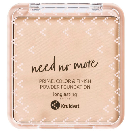 Kruidvat Need No More 005 Fair Vanilla Prime, Color & Finish Powder Foundation