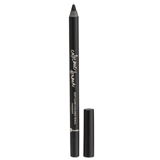 Kruidvat Extreme Drama 010 Wicked Black Soft Glide Waterproof Eyeliner Pencil