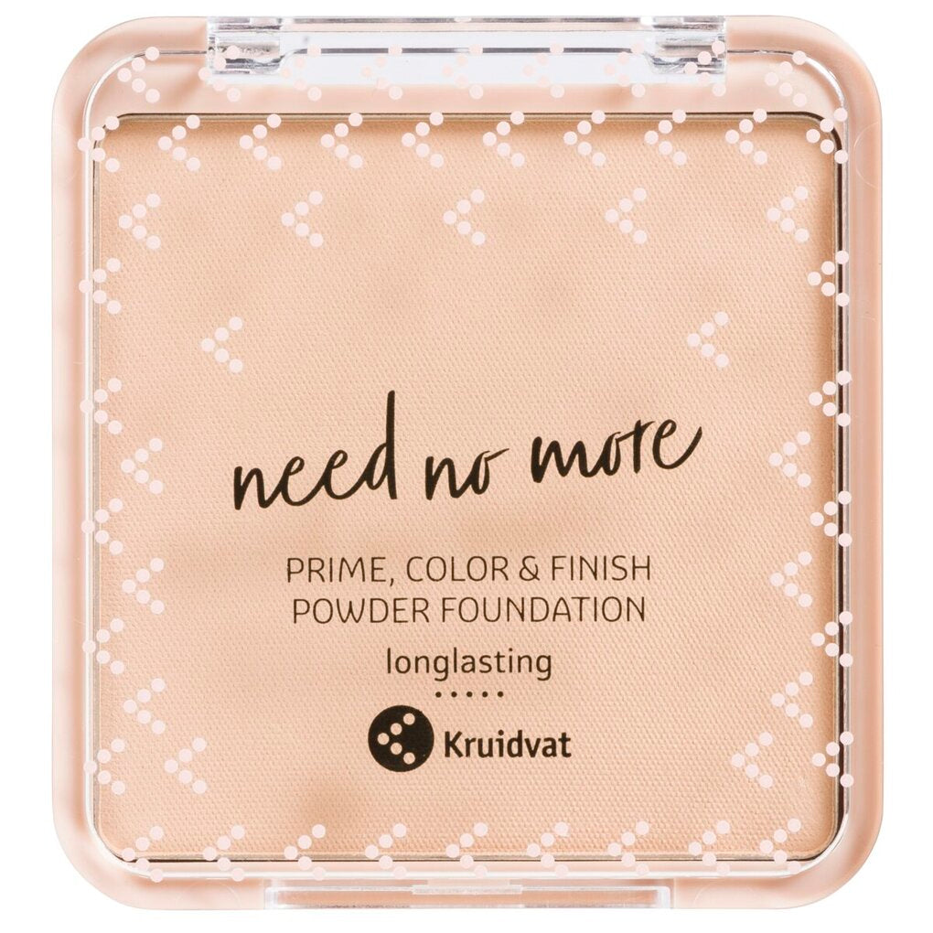 Kruidvat Need No More 005 Fair Vanilla Prime, Color & Finish Powder Foundation