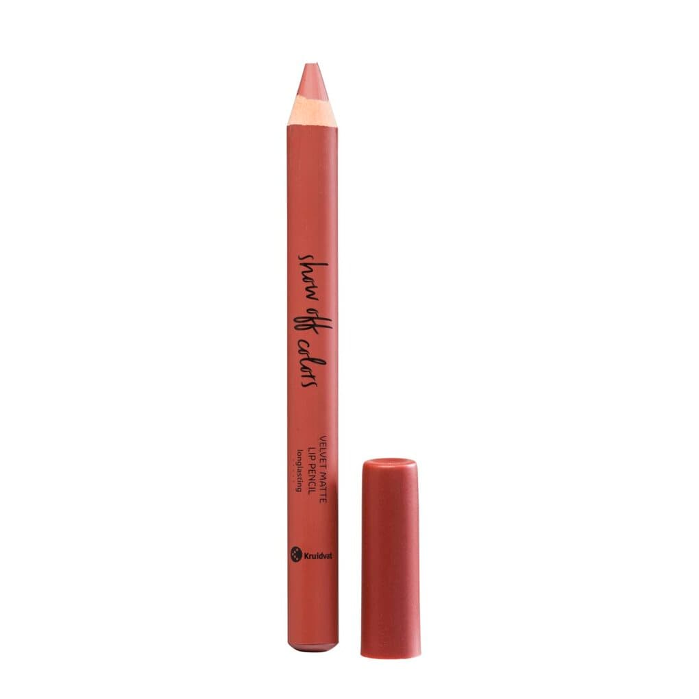 Kruidvat Show Off Colors 010 Classy Nude Velvet Matte Lip Pencil