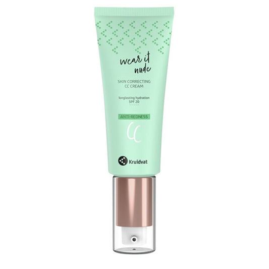 Kruidvat Wear It Nude Skin Correcting SPF20 Anti-redness CC Cream