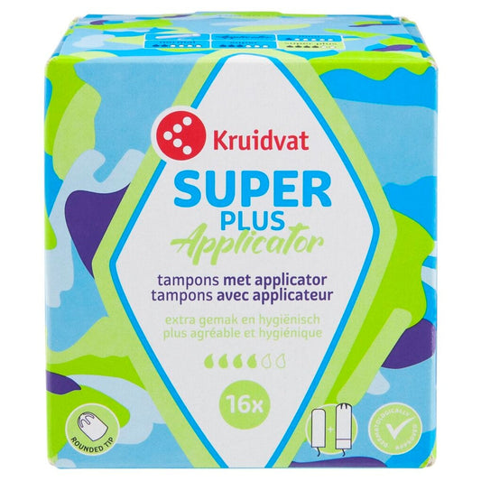 Kruidvat Super Plus Tampons met Applicator