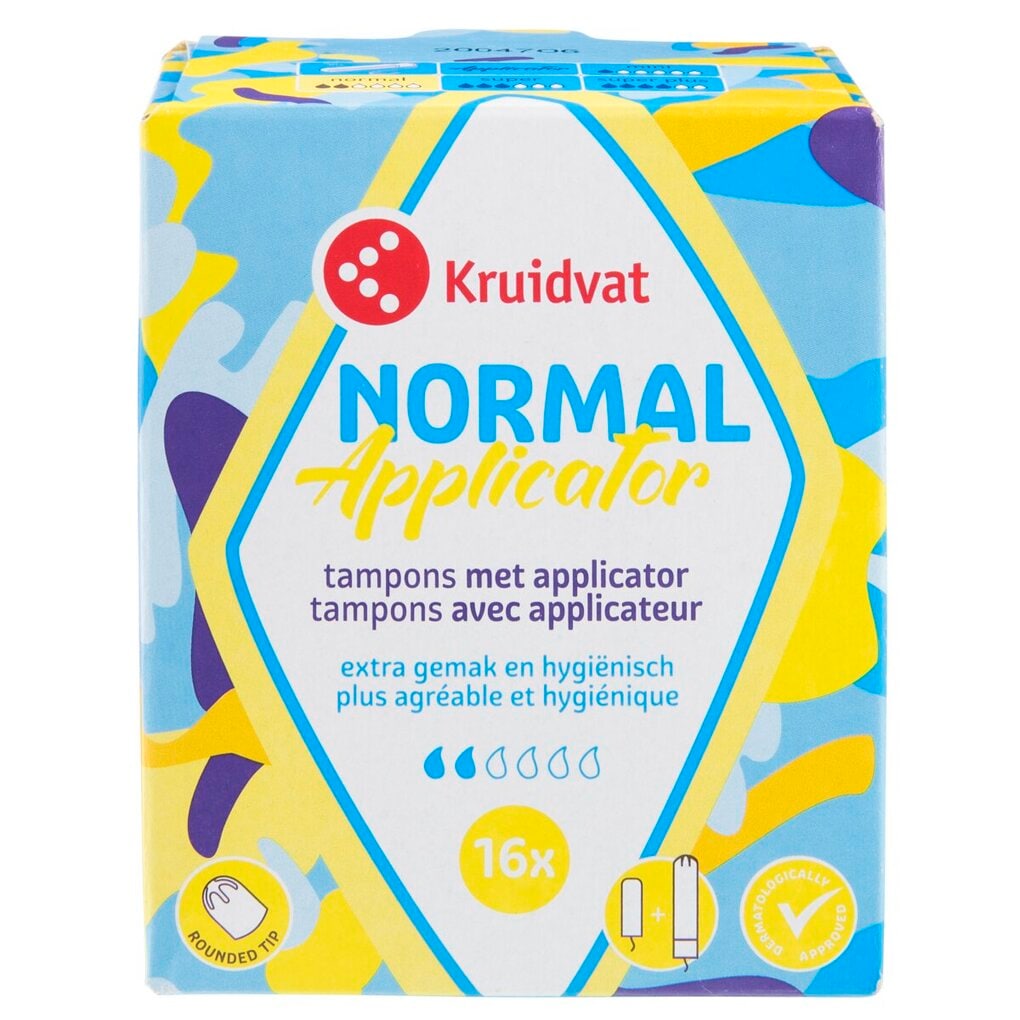 Kruidvat Normal Tampons met Applicator