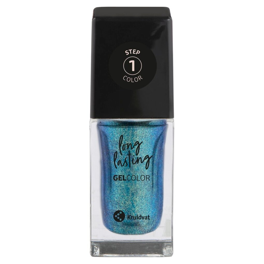 Kruidvat Cosmic Dreams 040 Cosmic Blue Long Lasting Gel Color Nagellak