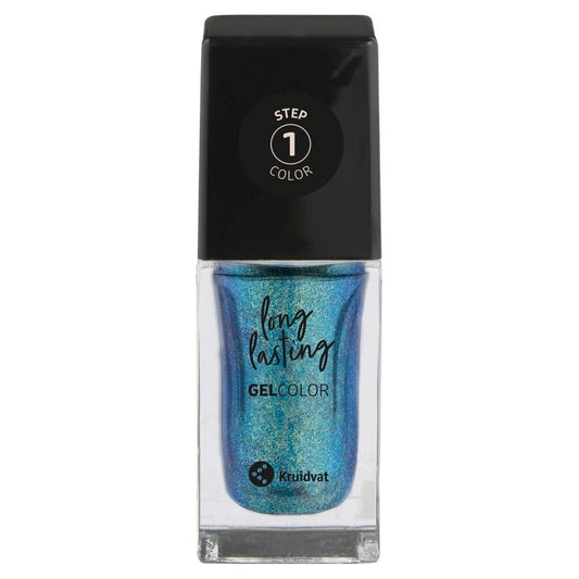Kruidvat Cosmic Dreams 040 Cosmic Blue Long Lasting Gel Color Nagellak