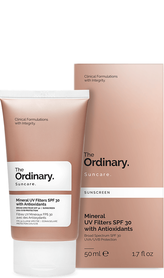Mineral UV Filters SPF with Antioxidants