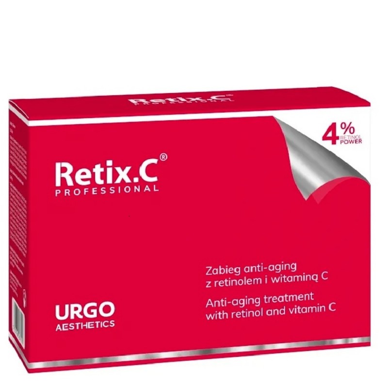 set of 5 treatment Retinol 4% + Vitamin C