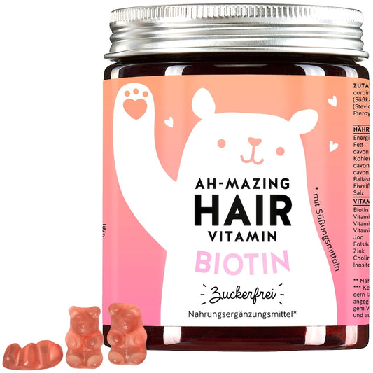Bears With Benefits Ah-mazing Hair Vitamins Biotin suikervrij