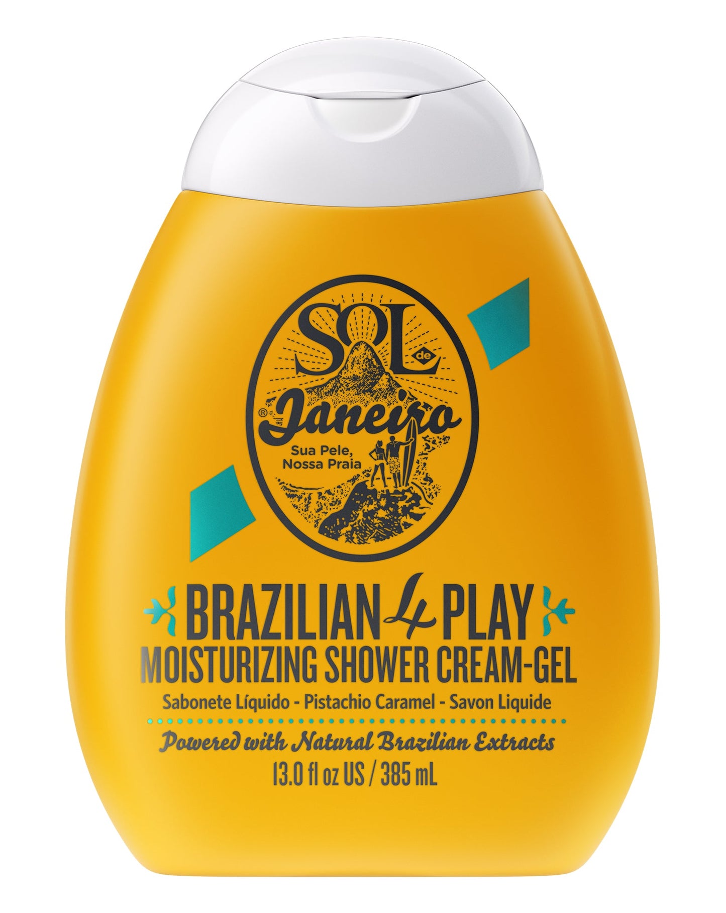Brazilian 4 Play Moisturizing Shower Cream Gel Showergel