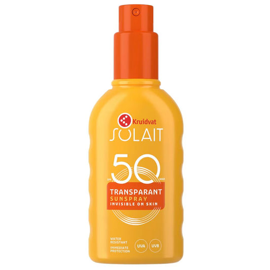 Kruidvat Solait SPF50 Transparant Sunspray