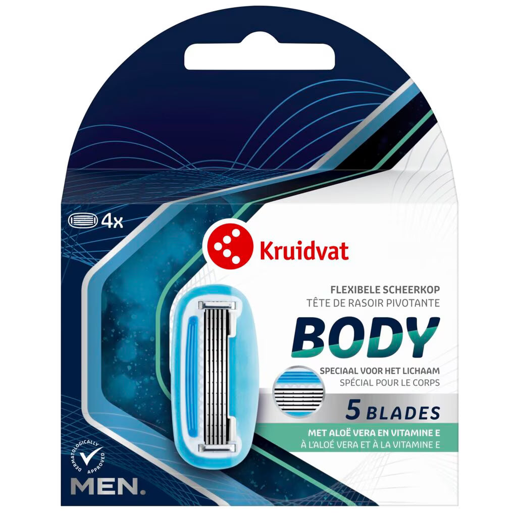 Kruidvat Men Body Blades Navulmesjes