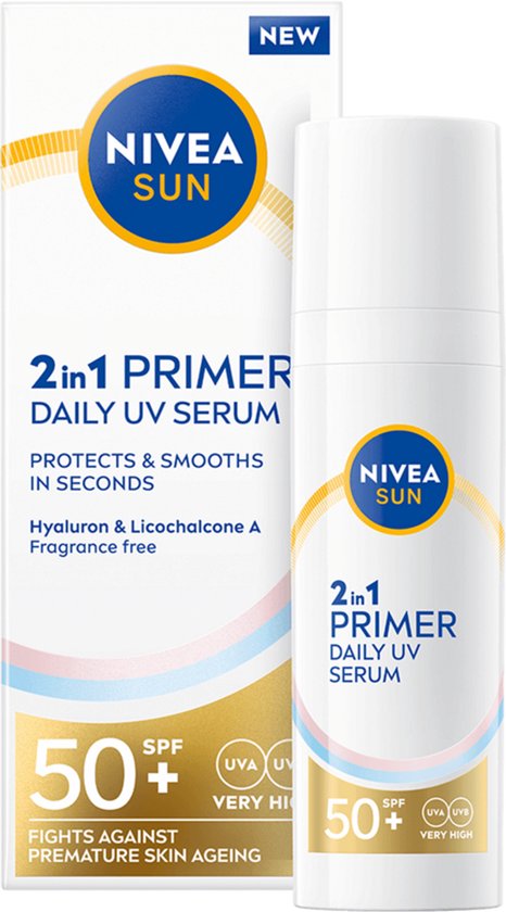 NIVEA SUN UV Face 2in1 Primer Serum SPF50+