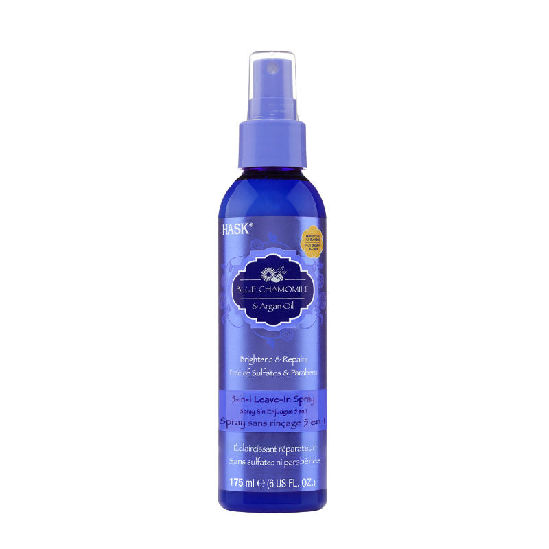 Hask Blue Chamomile with Argan Blonde 5 in 1 Leave-In Conditioner