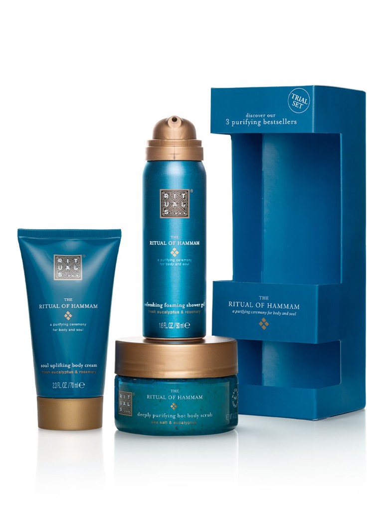 The Ritual of Hammam Trial Set - verzorgingsset