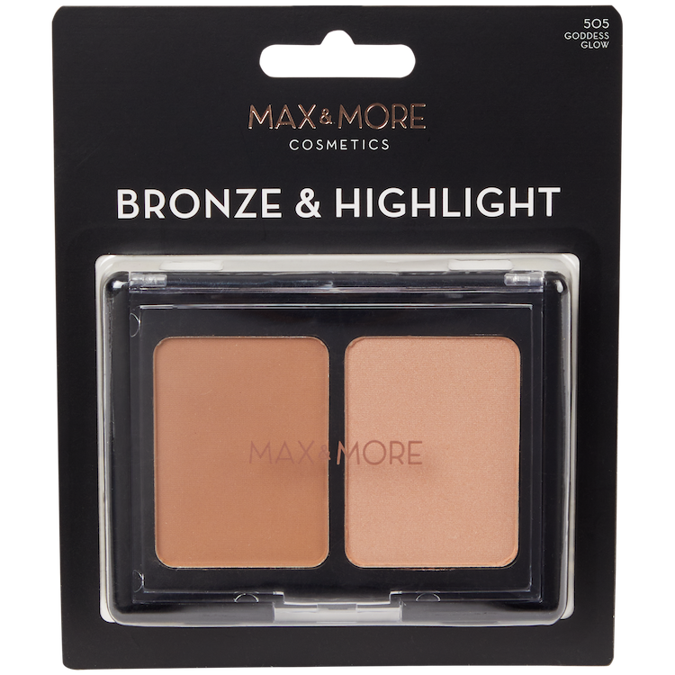 bronzer + highlighter