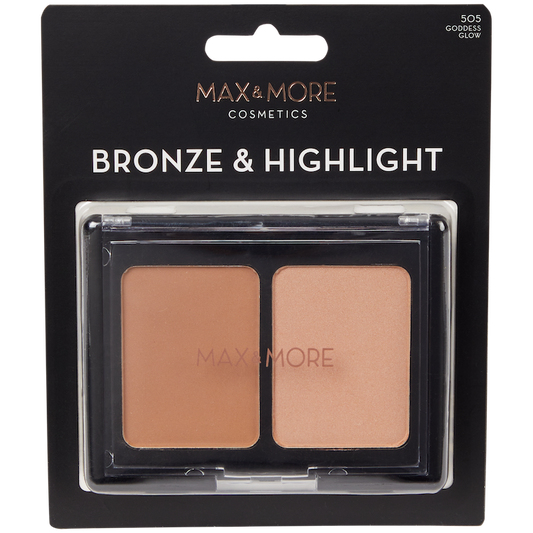 bronzer + highlighter