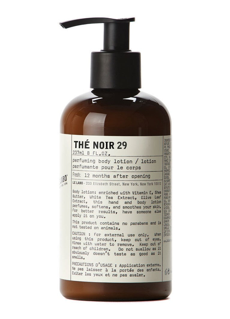 Thé Noir 29 hand- & bodylotion