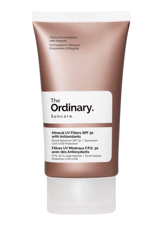 Mineral UV Filters SPF30 with Antioxidants - zonnebrand