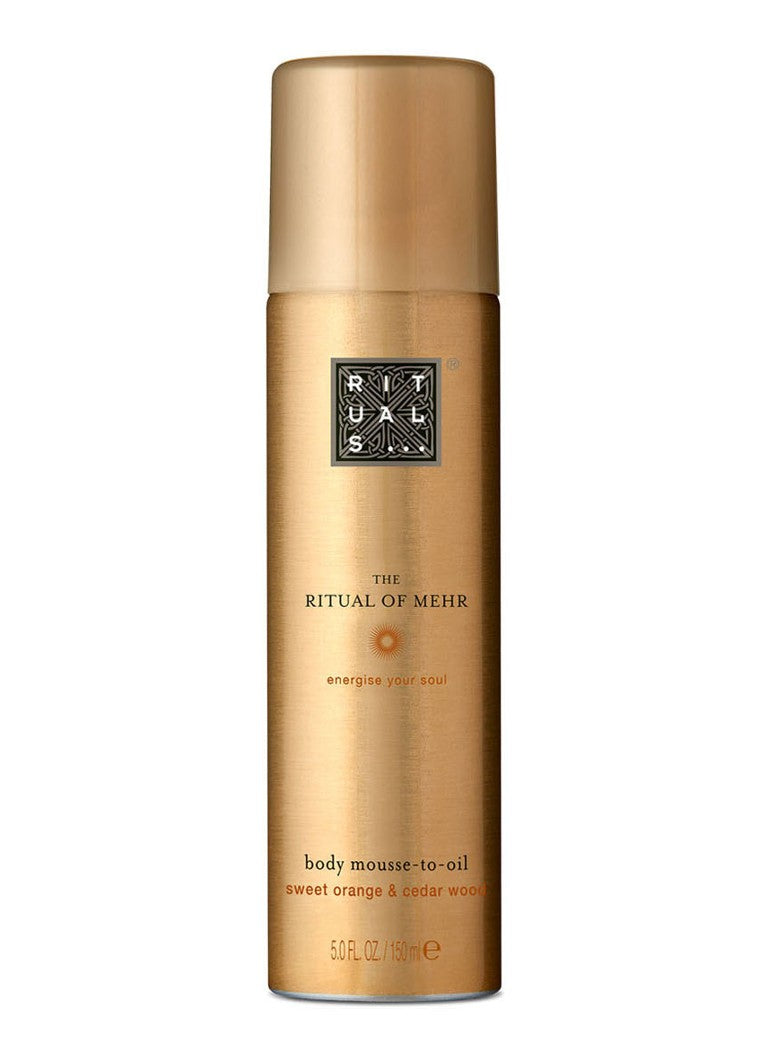 The Ritual of Mehr Body Mousse to Oil - bodymousse/olie