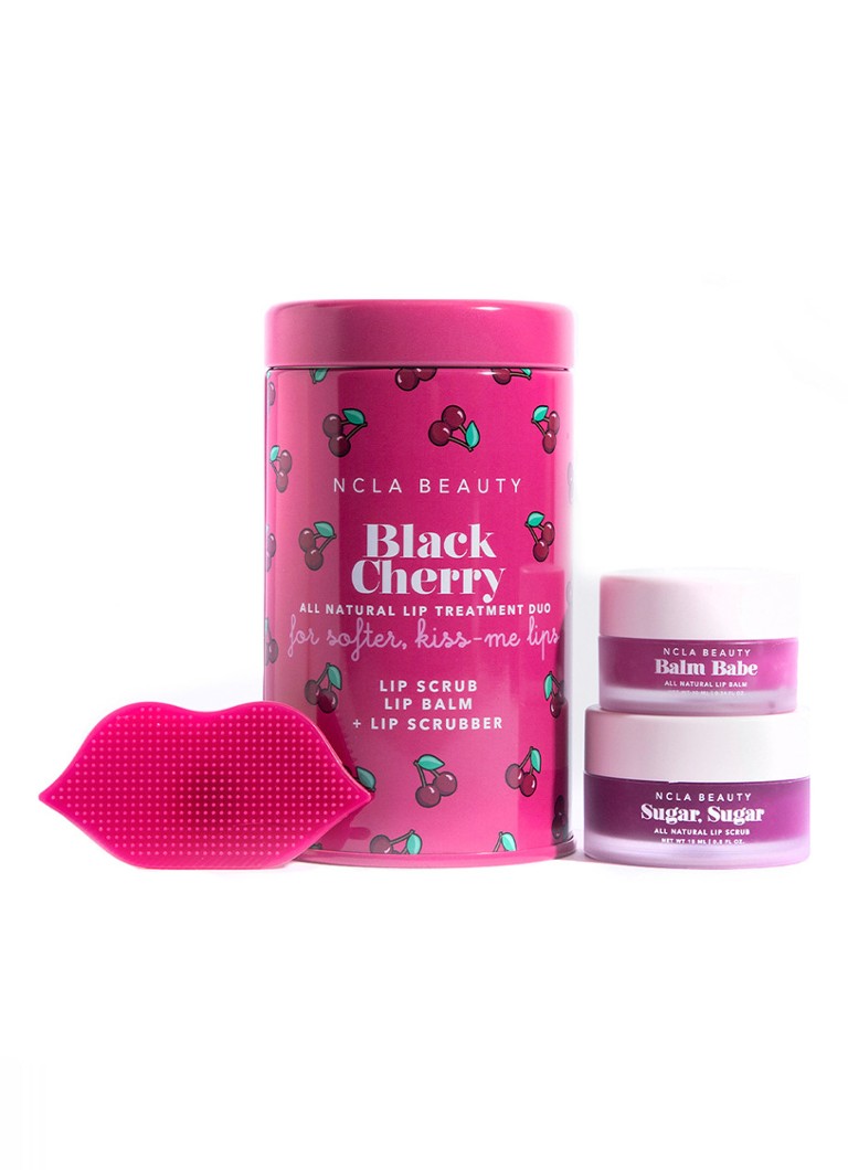 Black Cherry Lip Care Duo - Limited Edition lipbalsem & lipscrub