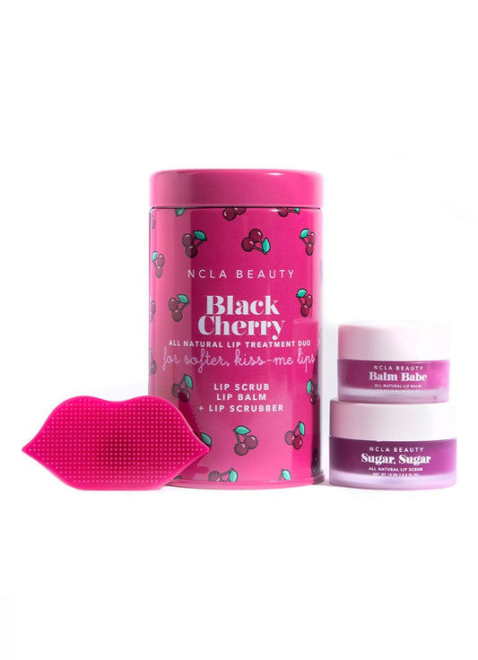 Black Cherry Lip Care Duo - Limited Edition lipbalsem & lipscrub
